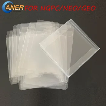 

Ganer Hot sale 10PCS/lot for NGPC NEO GEO Box Clear Plastic Box Protectors Sleeve Video Game Boxed