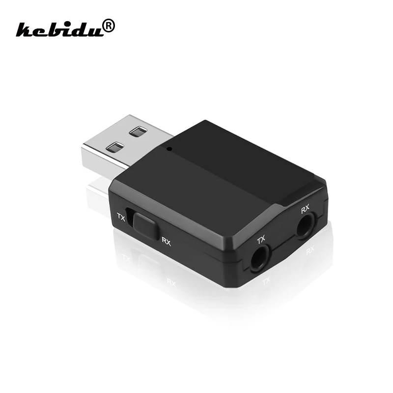 ZF-169 Plus USB аудио Bluetooth 5,0 передатчик адаптер 3 в 1 портативный музыкальный приемник для телефона ПК к динамику мультимедийный плеер
