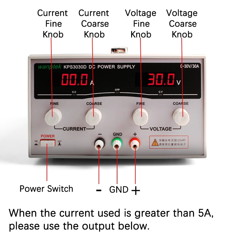 US $190.86 KUAIQU Dc Switching Power Supply HighPower LED Display Adjustable 15V 30V 60V 100V 10A 20A 30A 40A 50A 60A Bench For Lab Repair