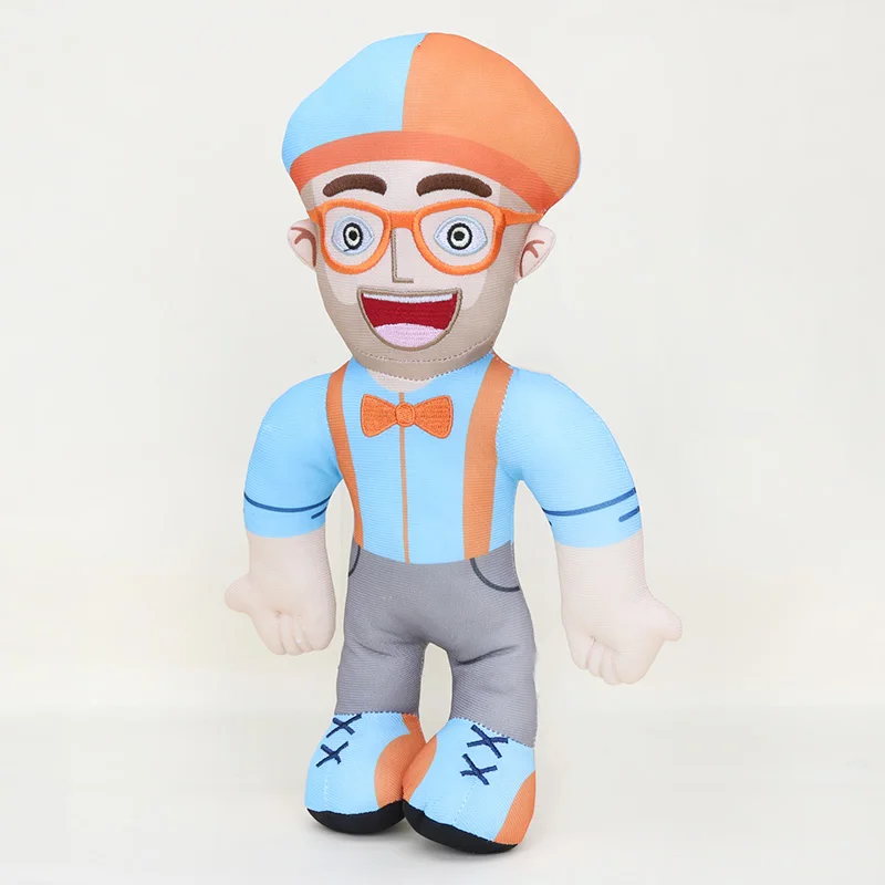 10 шт./компл. Blippi плюшевые игрушки мягкие игрушки для детского подарка косплей реквизит плюшевые куклы для детей подарок на день рождения 32 см