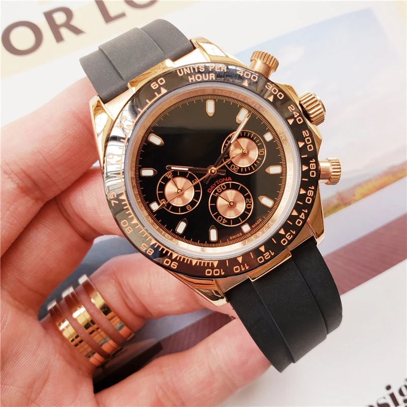 

aaa Luxury mens brand automatic mechanical watch mens mineral mirror mechanical watch men automatic watch watch Stainless steel