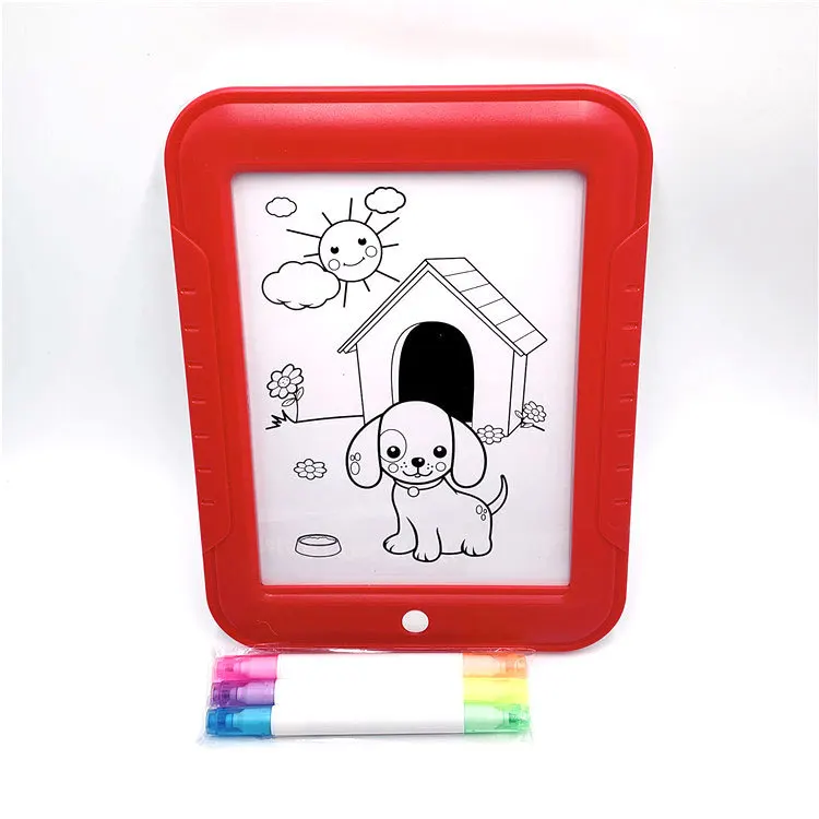 

3D Magic Drawing Pad Children'S Educational Shining 3D Drawing Board Mental Toy LED Drawing Board