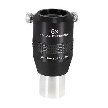 

Maxvision 1.25" Super Reduce chromatic aberration 5x Barlow Lens for Astronomy Professional Monocular Telescope Eyepiece