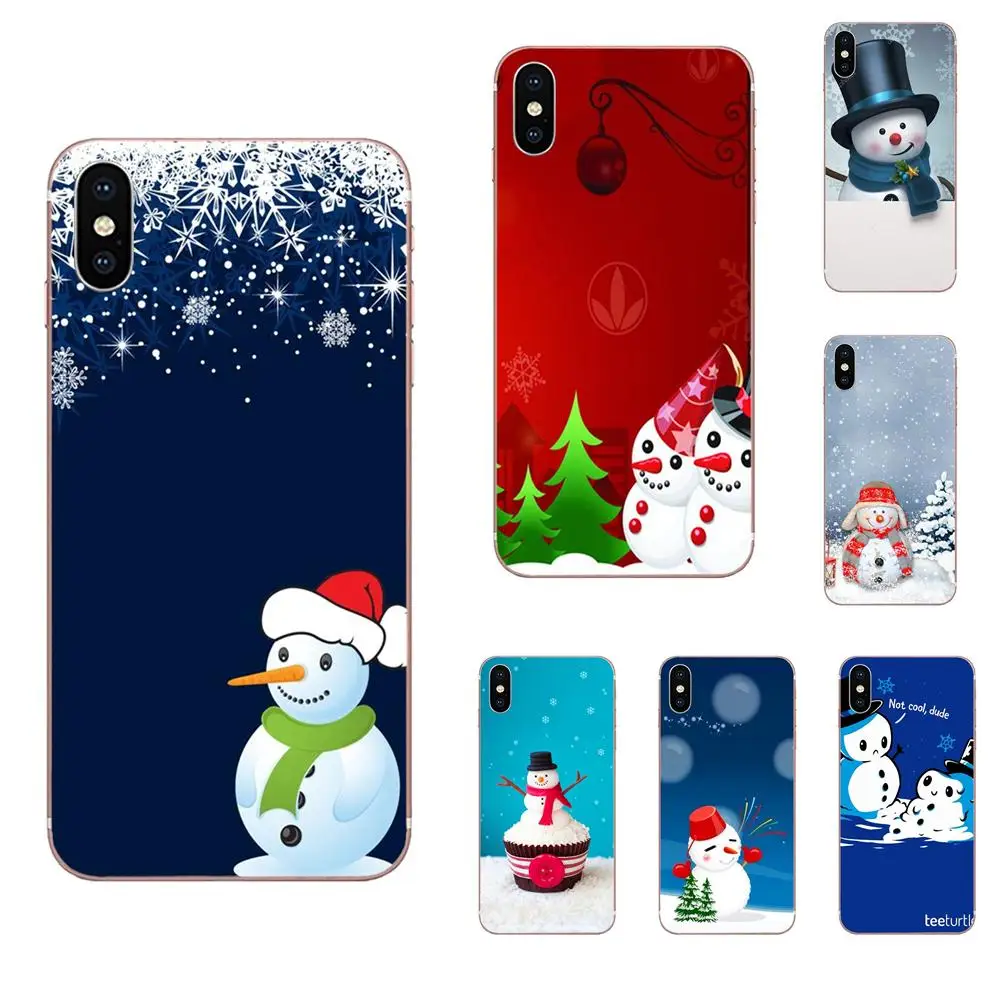 

Happy New Year Marry Christmas Snowman For Huawei Honor 4C 5A 5C 5X 6 6A 6X 7 7A 7C 7X 8 8C 8S 9 10 10i 20 20i Lite Pro