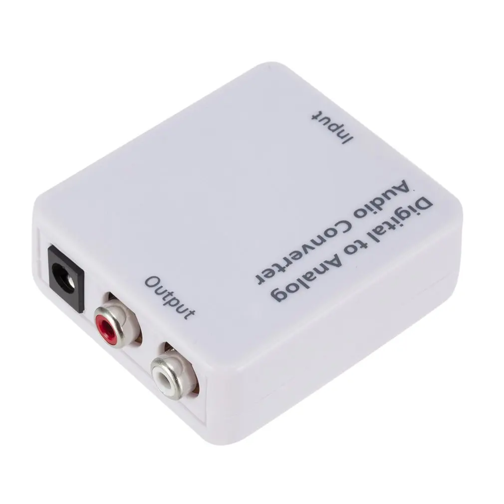 

Digital Audio To Analog Converter DAC Amplifier Decoder Coax Optical Toslink SPDIF Audio RCA Signal To Analog L/R Output