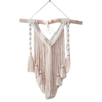 

Layer Wave Macrame Wall Hanging Living Room Sofa Headboard Decoration Mandala Boho Decor Tapestry Room Decoration
