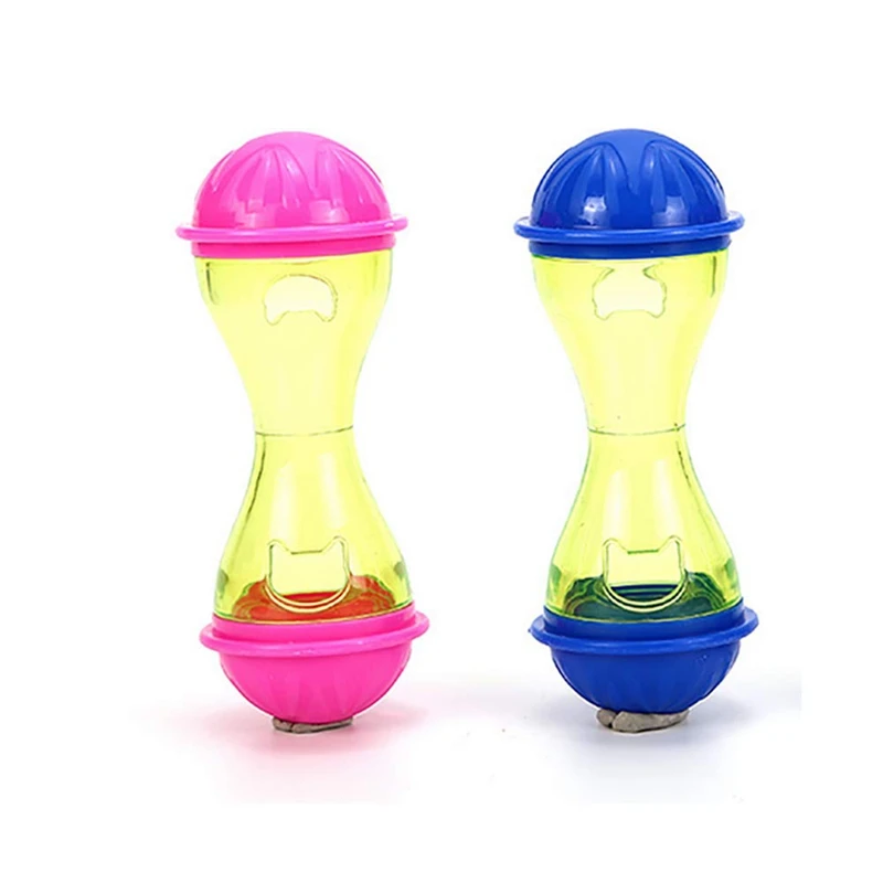 

2PCS Pet Tumbler Toy Puppy Play Bowl Feeder Bone Ball Dog Shaking Food Leak Ball Non-Toxic Funny Puzzle Ball Pet Cat Dog Be Fed