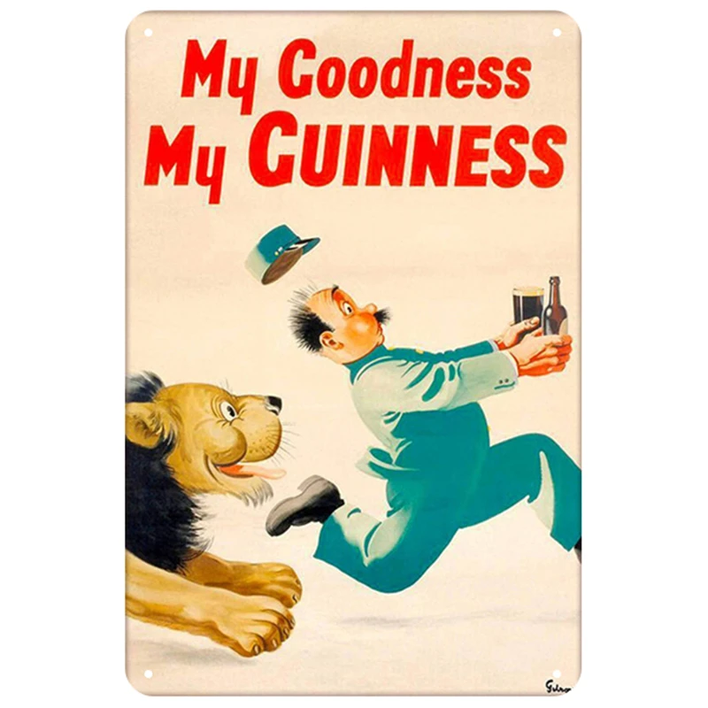 Guinness табличка, металлическая винтажная жестяная вывеска, булавка, потертый шик, Декор, винтажные металлические знаки, украшение для бара, металлический плакат для паба, металлическая пластина