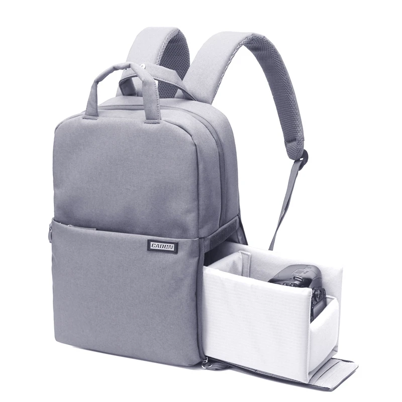 

CADEN L5 Stylish Nylon Multifunction Shockproof Camera Backpack for Canon Nikon D60, D90, D3100, D3200, D5200, D7000