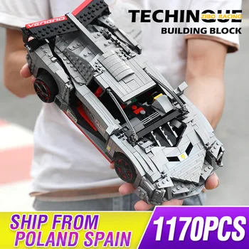 

MOC Technic Car Compatible With MOC-10559 Limborghinis Veneno Roadster Model 20091 Building Blocks Kids DIY Toys Gifts