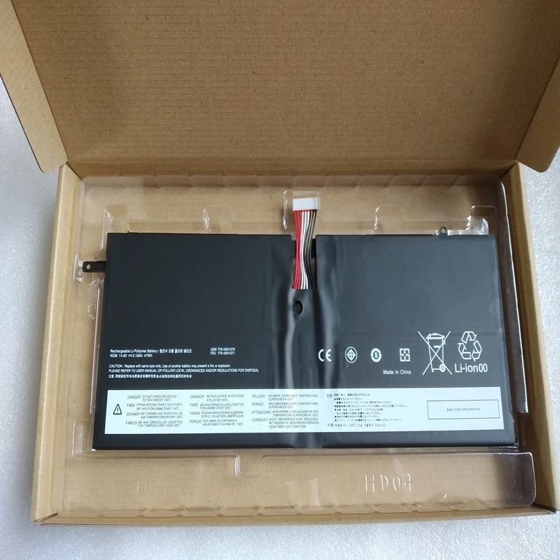 Bateria para Lenovo Thinkpad x1 Carbono 45n1070 45n1071 X1c 3443 3444 3448 3460 Tp00040a 344325c 3443ab2 3448ca6 20a7a 20a8a 20bta