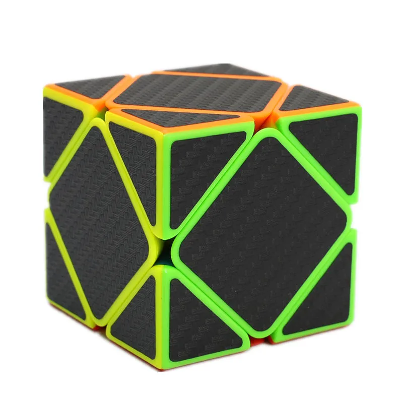 Zcube наклейка из углеродного волокна 3x3x3 куб наклейка для гладкого магического скоростного кубика головоломки волшебный пазл развивающие игрушки конкурс