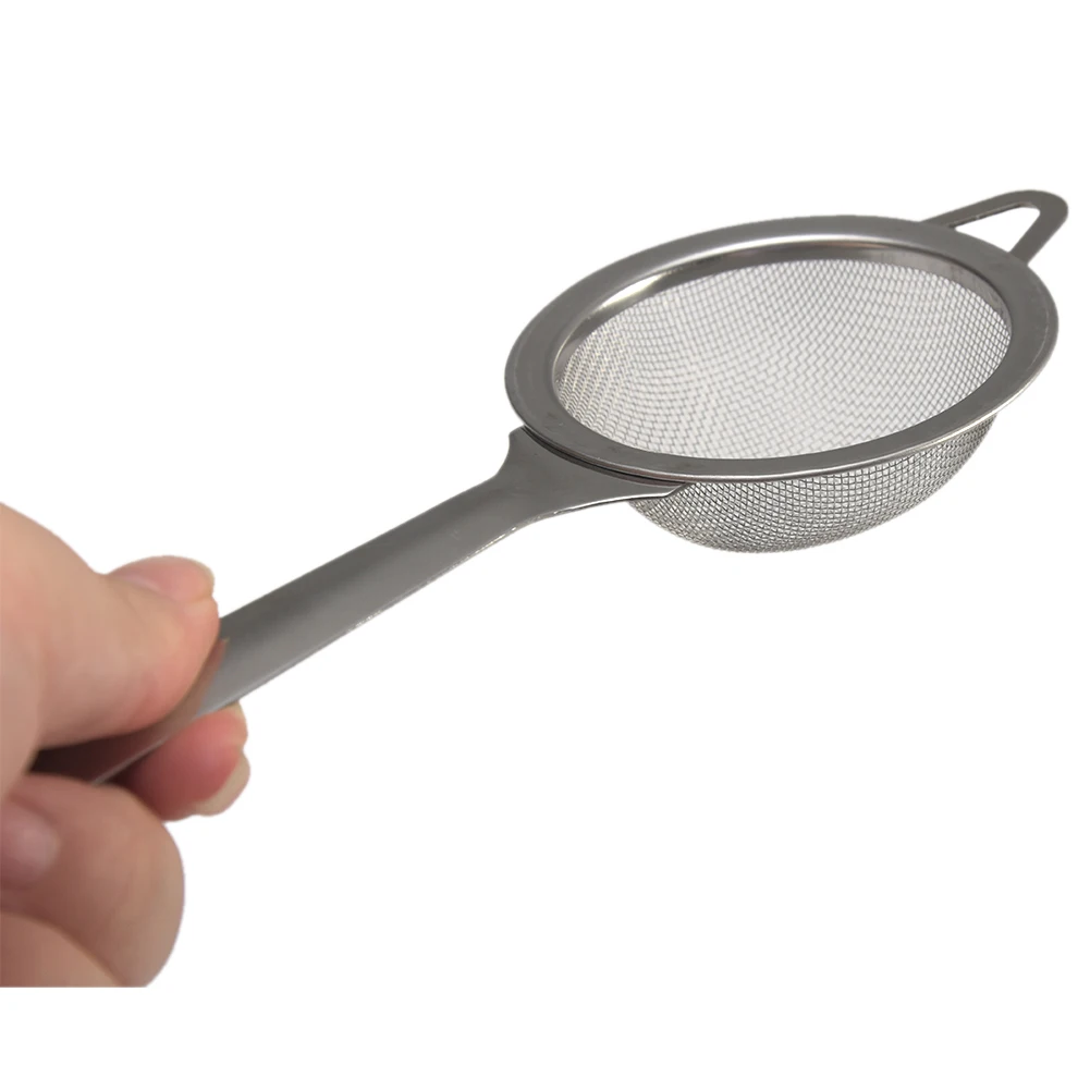 

Tea Filter Mini Stainless Steel Sieve Spoon Cooking Tool Kitchen Tool Kitchen Accessories Classic Long Handle Tea Strainer