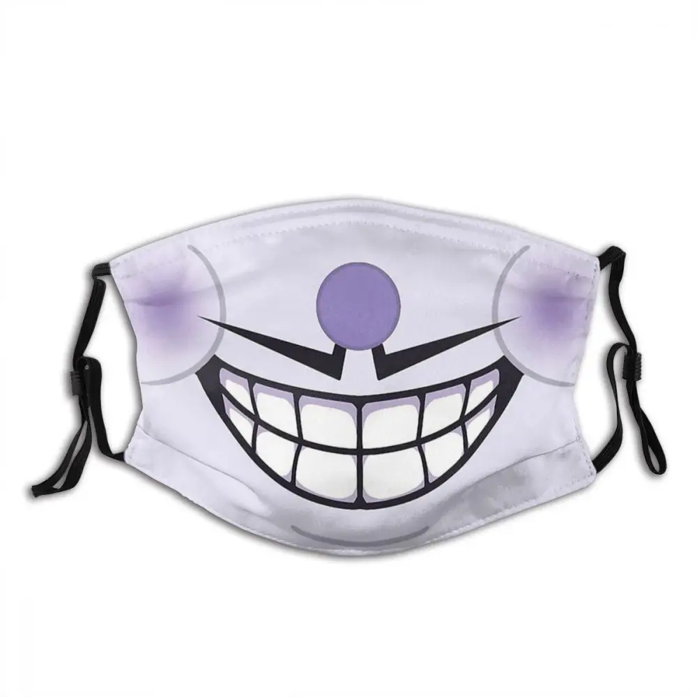 King Dice Winter Face Mask Cuphead Mascarilla Reutilizable With Filters | Аксессуары для одежды