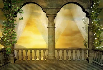 

Paradise princess photo backgrounds vinyl wonderland backdrop Photography kids photo Studio Video accessories fotografia lv-162