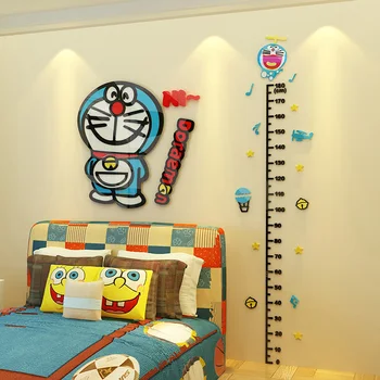 

3D Rocket Super Hero Avenger Acrylic Decals Adhesive Wall Stickers Mural Home Decor kids boy bedroom nursery birthday gift