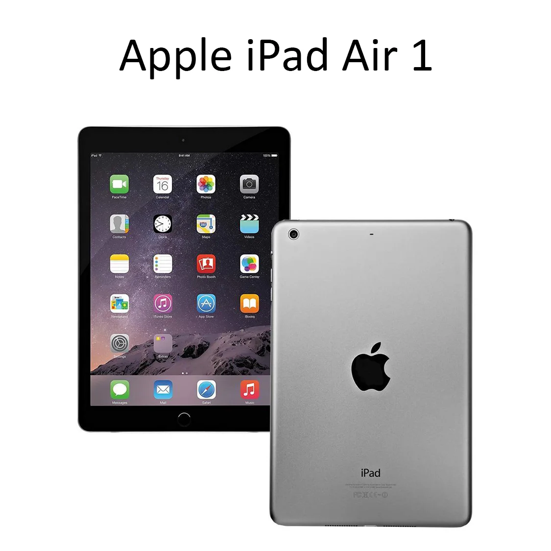 Apple iPad Air 1 16 ГБ/32 ГБ 9 7 дюйма 2048x1536 |