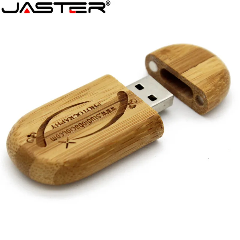 JASTER деревянный usb флеш-накопитель, 4 ГБ, 8 ГБ, 16 ГБ, 32 ГБ, 64 ГБ, флешка, подарочная карта памяти, u-диск, настраиваемый логотип, реальная емкость