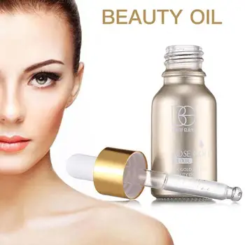

15ml 24K Gold Elixir Essential Oil Face Primer Control Whitening Hydrating Pores Minimizer Base Make Up Beauty Oil