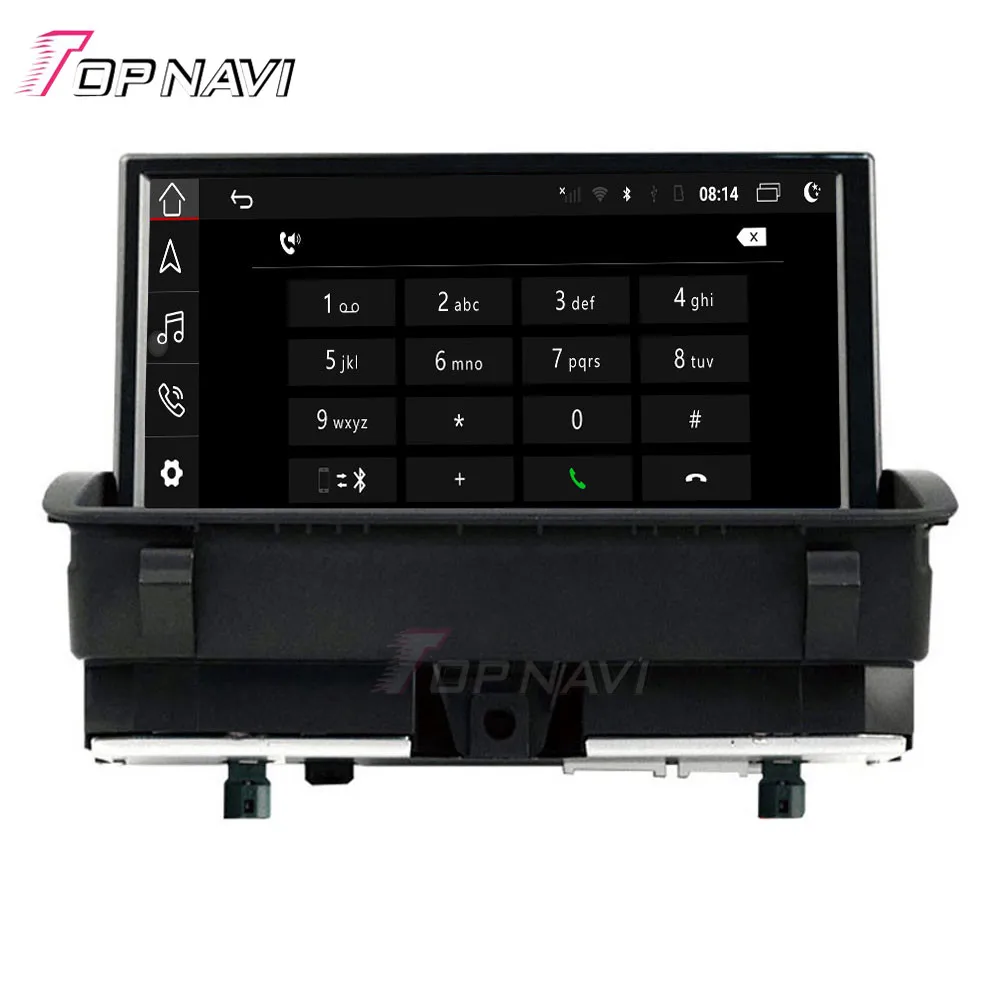 Topnavi Android 9 0 автомобильный медиацентр плеер видео для AUDI Q3 (2011 2012 2013 2014 2015 2016) Стерео