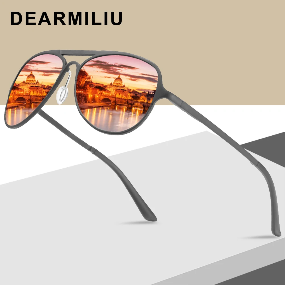 DEARMILIU Новые поляризованные солнцезащитные очки для мужчин/женщин и мужчин из