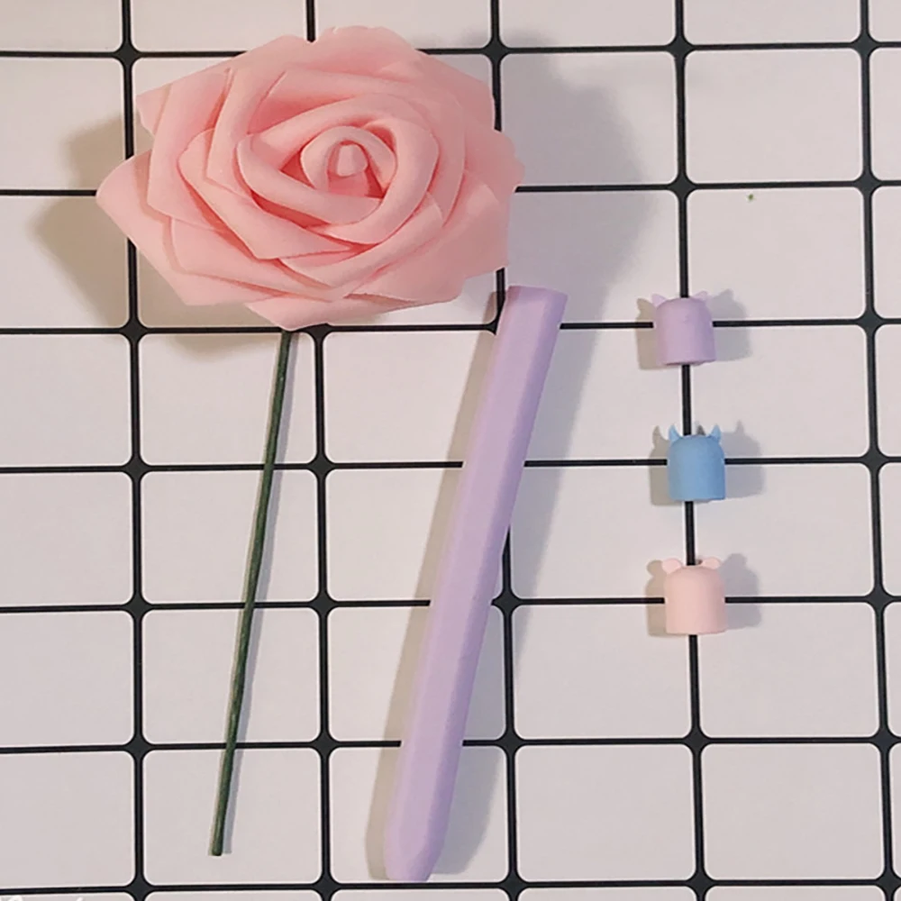 For Apple IPad Pencil 1 2 Pencil2 Tablet Touch Pen TPU Soft Silicone Protective Tip Cover Screen Stylus Anti-scratch Nib Case