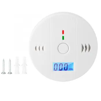 

carbon monoxide detector High Quality Carbon Monoxide Alarm CO Smoke Intelligent Sensor Poisoning Gas Warning Detector