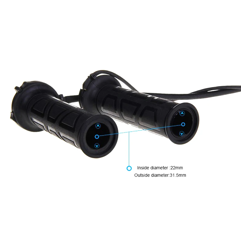 Skup Nowy uniwersalny motocykl 22mm elektryczne ręcznie podgrzewane uchwyty formowane uchwyty ATV podgrzewacze regulacja temperatury gorąca kierownica