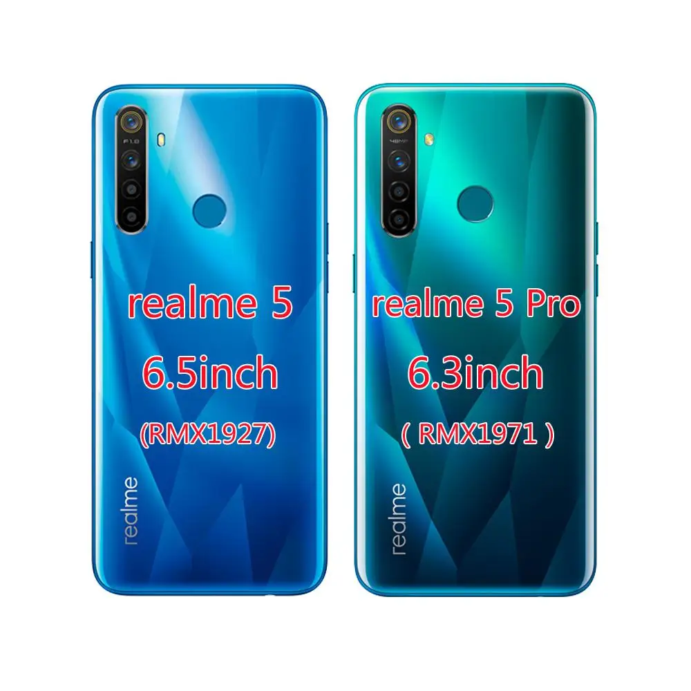 Чехол для Realme 5 чехол телефона OPPO Pro RMX1971 Realme5 5Pro задняя крышка из ТПУ с тигровым