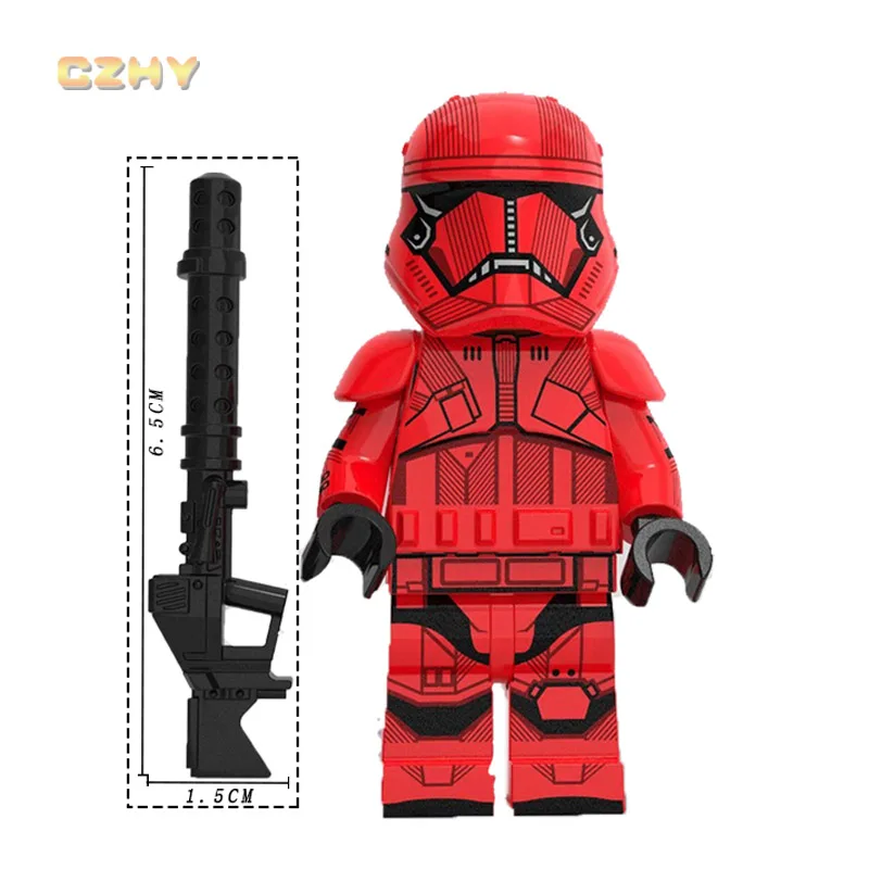 

XP265 Legoingly MiniFIGurined Stars Wars Cloned Storms Orders Guard Troopers Military Building Blocks Bricks Toys for Children