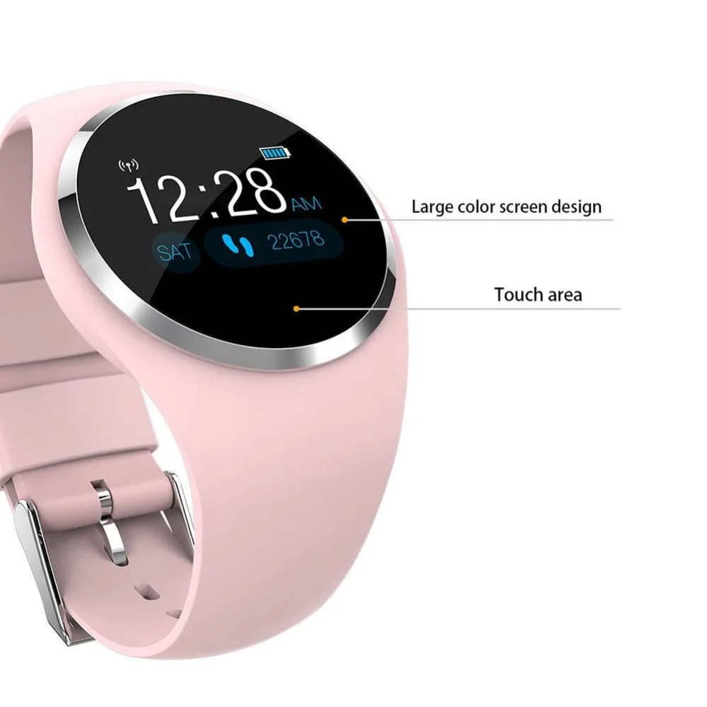 Q1 Color LCD Screen Smart Wristband Blood Pressure Heart Rate Monitor women smart band Fitness Tracker Smart Bracelet 5VV