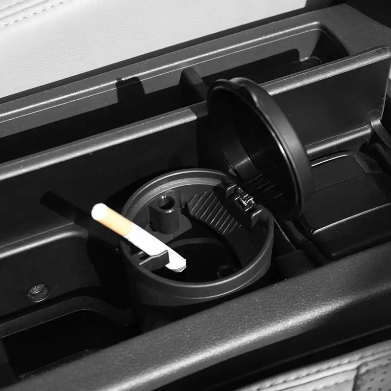 Универсальная Портативная многофункциональная простая автомобильная пепельница с высокой огнестойкостью пепельница Бездымная пепельницы сигарет держатель