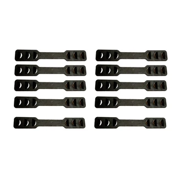 

10 Pcs Mask Hook Ear Wear Type Adjustment Buckle Ear Rope Extension Buckle Change Wear Type Without Mark, Black