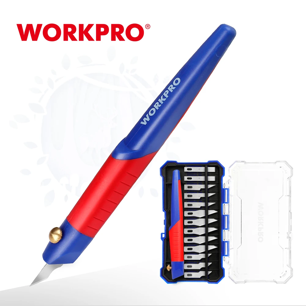  2 Набора гравировальных ножей WORKPRO, комплект из 13 предметов, ремесленные ножи, нож для мыла из древесной бумаги «сделай сам», инструмент…