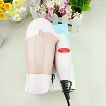 Мини фен для волос, 1000 Вт, горячий ветер, низкий уровень шума, складной электрический фен для волос, инструменты для укладки волос для путешествий, домашнего использования