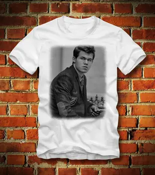 

T SHIRT SCHACH CHESS MAGNUS CARLSEN GRANDMASTER KOMODO KASPAROV MINDCool Casual pride t shirt men Unisex Fashion tshirt