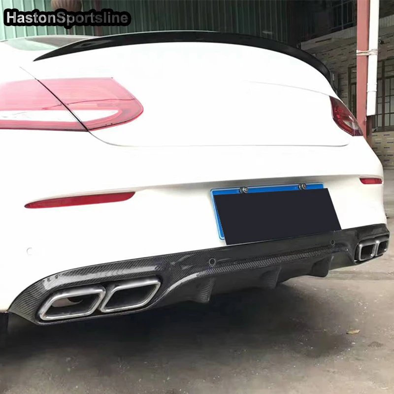 Для Mercedes Benz W205 C63 AMG 2 двери купе комплект задней части кузова бампер диффузор 2015 2016