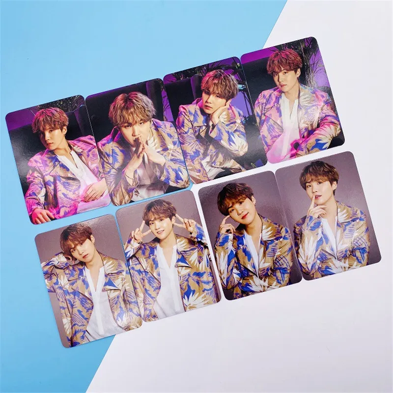 8 шт./компл. KPOP Волшебная лавка Фотокарта карта души Persona ЛОМО карта Юнга Кук SUGA J-HOPE Цзиминь Love Yourself поддельные любовь