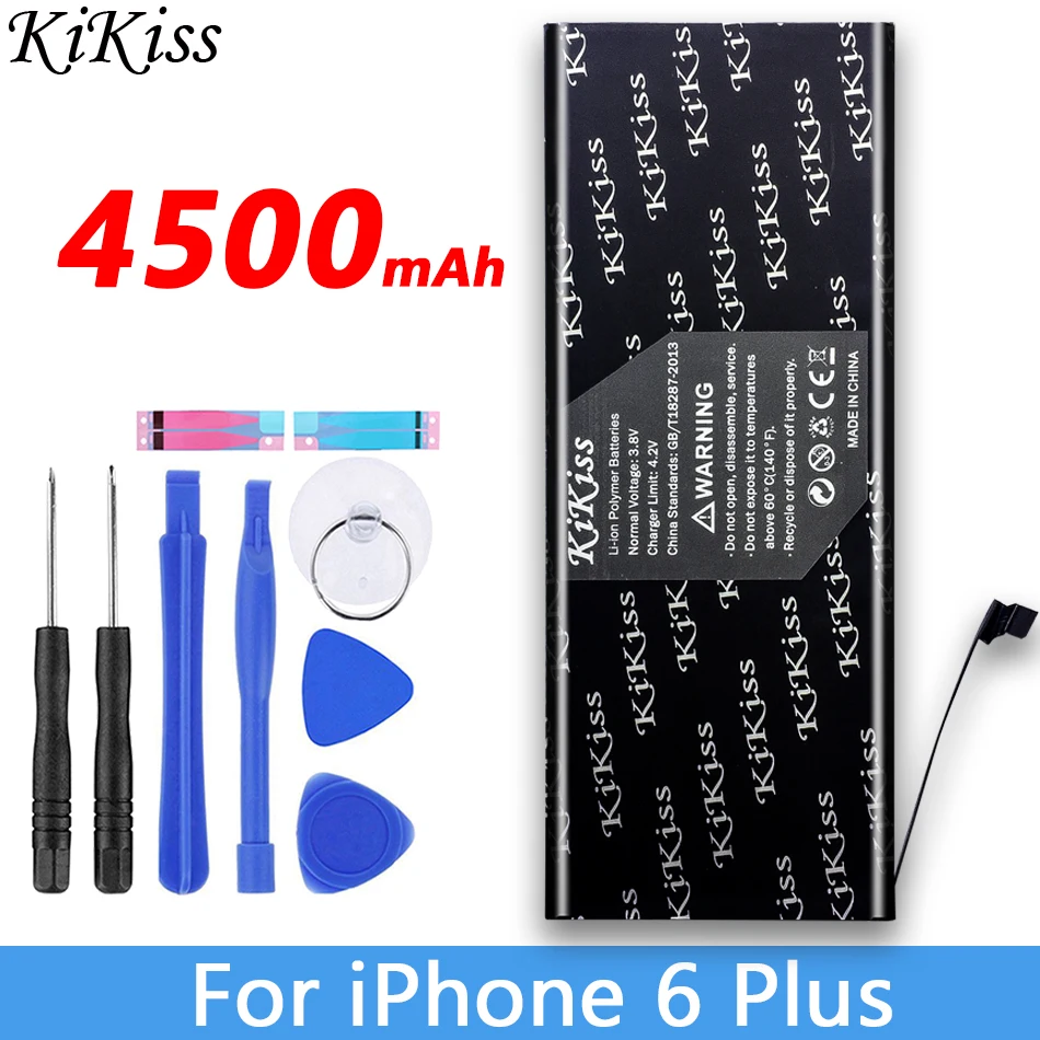 Батарея для iPhone 6 6s s Plus, запасная батарея для мобильного телефона, аккумулятор большой емкости, внутренняя батарея для iPhone 6plus 6s plus 6P 6s P - Цвет: For iPhone6 Plus