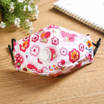 

Kids' Cartoon Mouth Cover mascaras Baby 1PC Reusable Dustproof Protective PM2.5 Pollution Respirator Face Cover Toiletry Kits