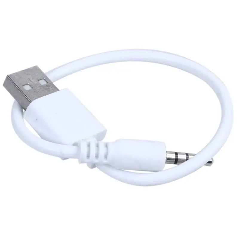 

White USB Data Sync Cable Lead For Apple iPod Shuffle 1st 2nd Gen Charger