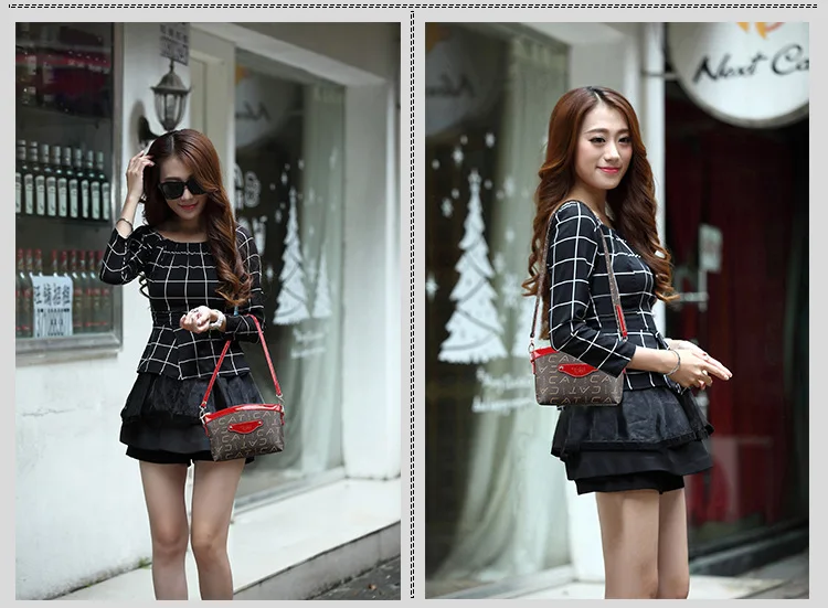 Navy cat Retro Square Bag Ladies Handbag Shoulder Messenger Bags Female 2019 New Korean9