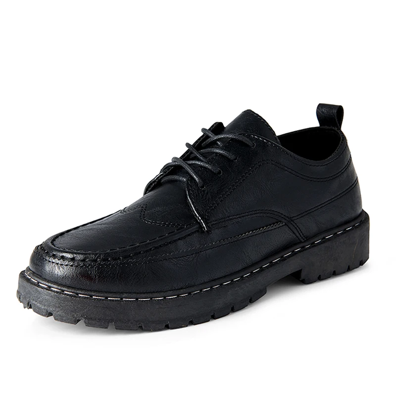 

2021 Spring Autumn Leather Men Shoes Boat Zapatos De Hombre Cuero Genuino Sapato Masculino Social Chaussure Homme Cuir Casual