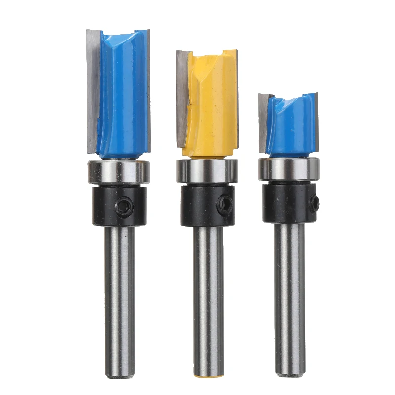 Wood Tungsten Carbide Router Bits 1/4" Straight Shank Woodworking