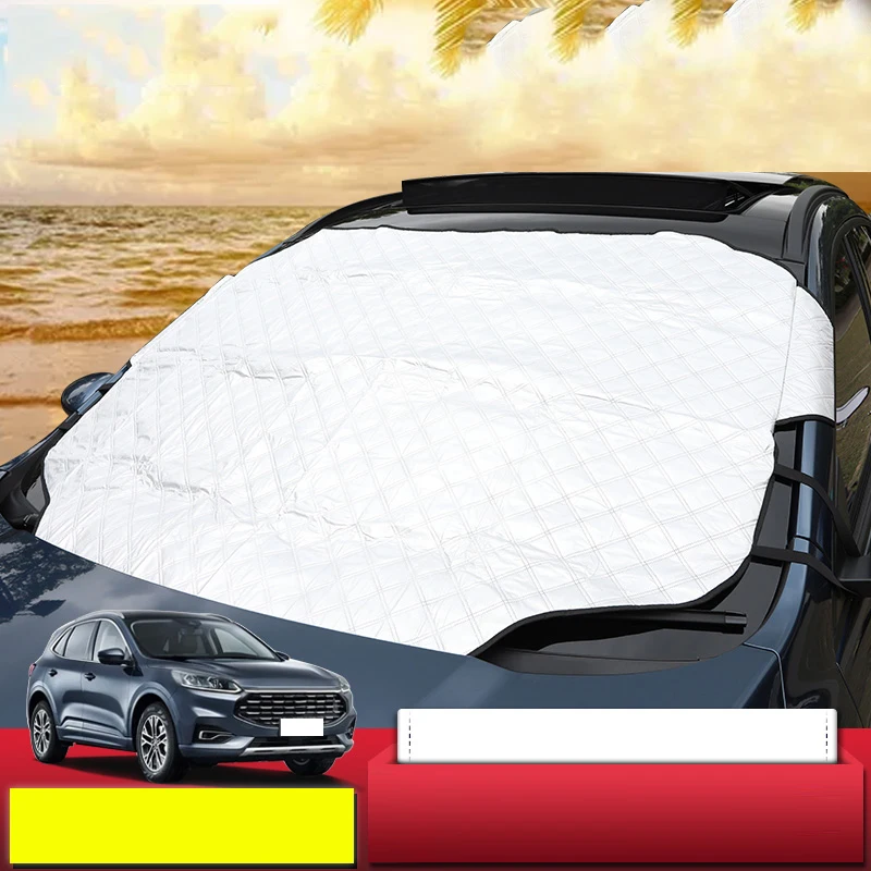 Lsrtw2017 Auminum Foil Car Windshield Sunproof Heat Insulation Mat for Ford Kuga Escape 2019 2020 Accessories | Автомобили и