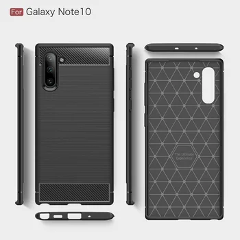 

2019 Luxury MobilePhone Case for Samsung Galaxy Note10 Carbon Fiber cases for Galaxy Note10 Pro A10E Cover DHL Free 100pcs