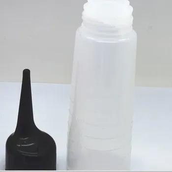 Kaufen 1PC Neue Beste Verkauf Kleine Leere Flasche Pumpe Spender Haar Shampoo Flasche Nachgefüllt Werden Kann Haar Salon Styling Produkte