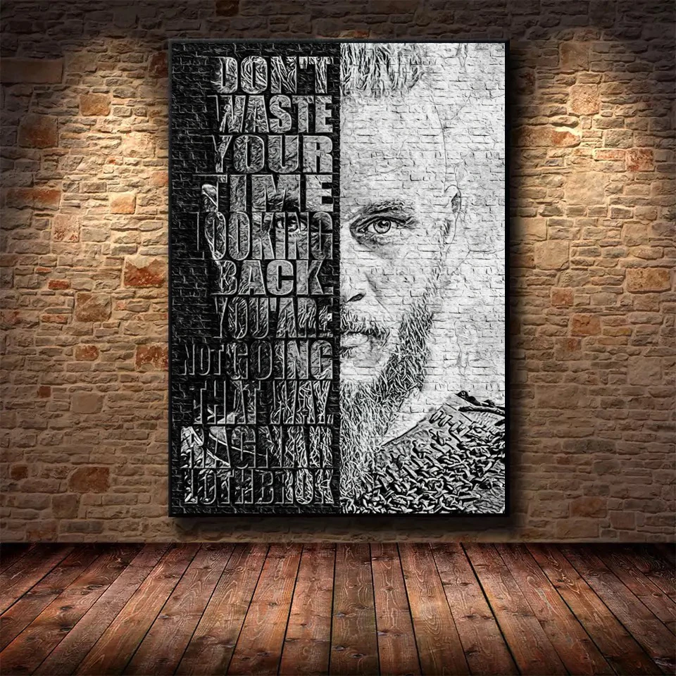 Abstract Art Ragnar Rose Brock Vikings Prints Posters Canvas Paintings