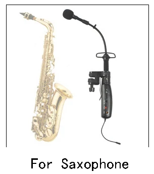 For Saxophone Mic OKMIC OK-8R AH1 Профессиональный UHF PLL Инструмент Беспроводная микрофонная система для саксофона скрипки флейта GUZHENG Бутылка Тыква шелк - Цвет: For Saxophone Mic
