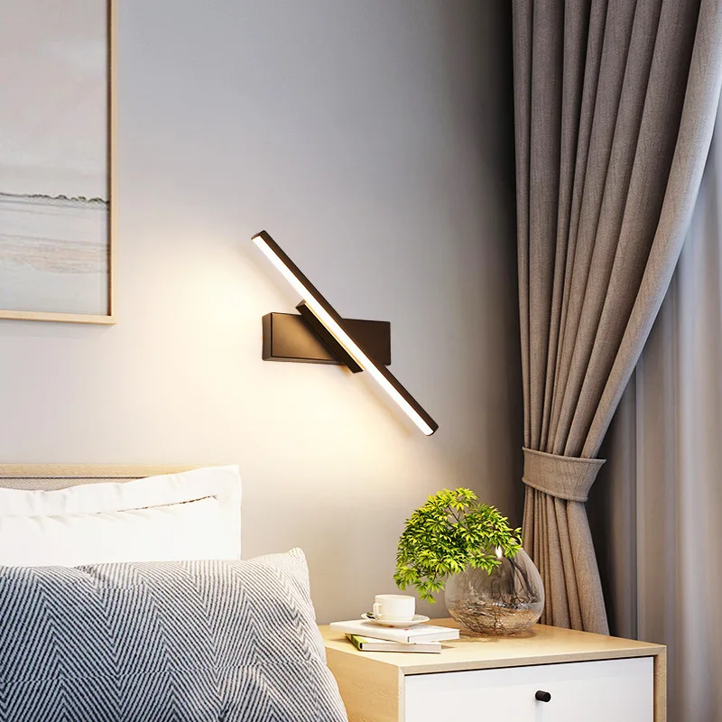 正規通販】 創造的なアメリカの近代的なミニマリストの壁ランプの寝室